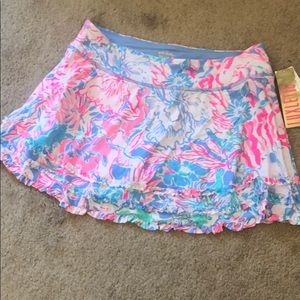 Lilly Pulitzer Luxletic UPF 50+ Fiona Skort Size L